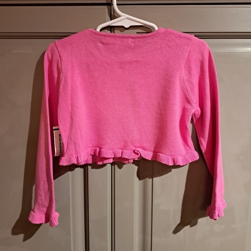 American Princess size 4T sweater embroidered bouquet New - Picture 2 of 5